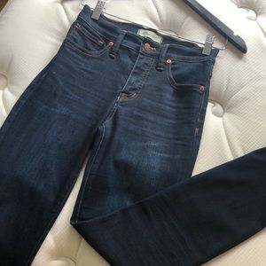Madewell 9” High Rise Skinny